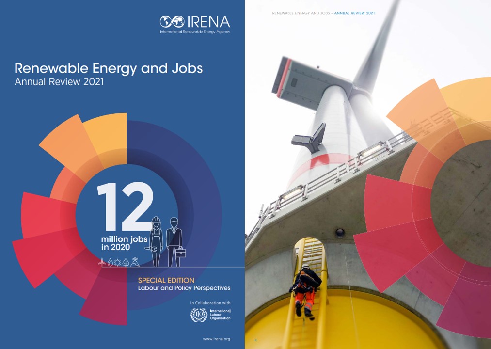 Title page of Annual Review 2021